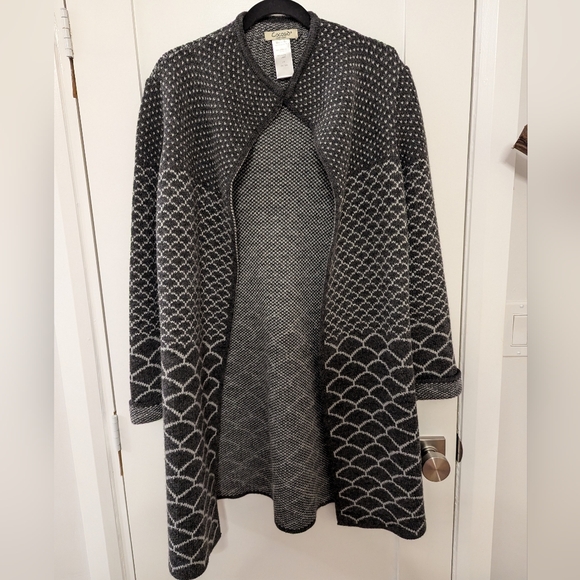 Cocogiò Made In Italy Wool Blend Cardigan Large - Picture 5 of 8